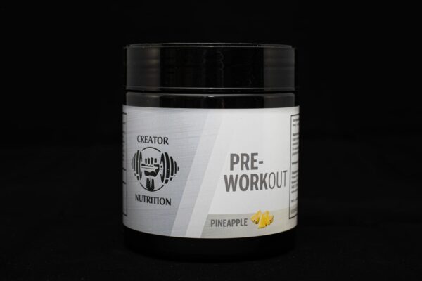 Pre workout pineapple van creator nutrition