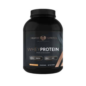 Whey protein ondersteunt bij opbouw en behoud van spiermassa, sneller herstel en verkrijgbaar in heerlijke smaken en ook een vegan variant.
